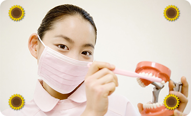 お口の健康のためには虫歯にならないことが一番です
